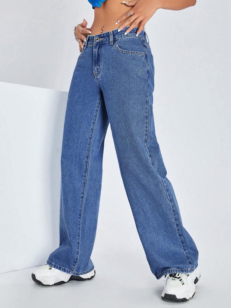 Pantalón Jean Ancho - Estilo