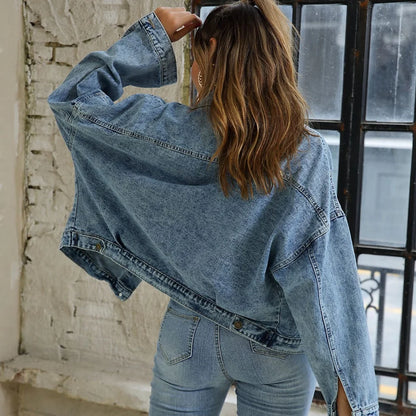 Ewen | Chaqueta Denim Oversize Mujer